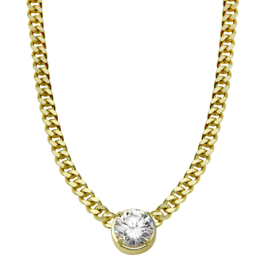 The Diamond Cuban Chain Necklace