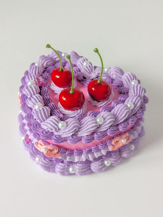 Cherry On Top Cake Jewelry Box
