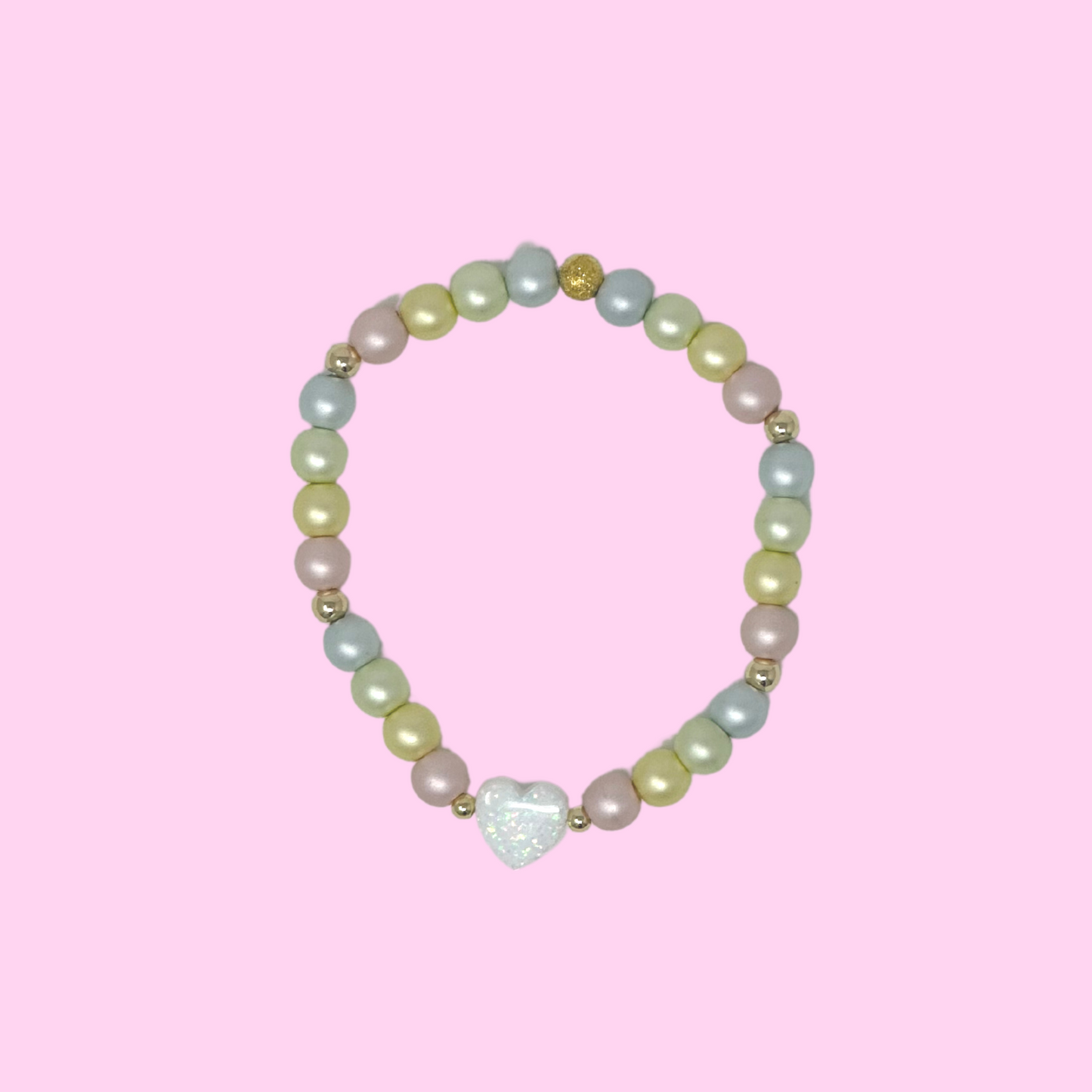 Opal Heart Bracelet Valentine Collection