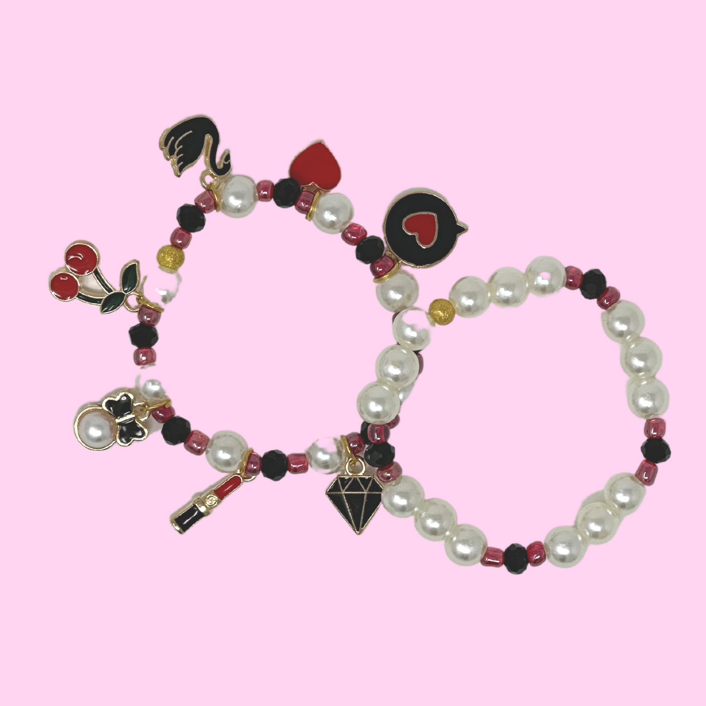 Cherry Bracelet Set Valentine Collection