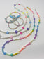 HEART RAINBOW WAIST BEADS