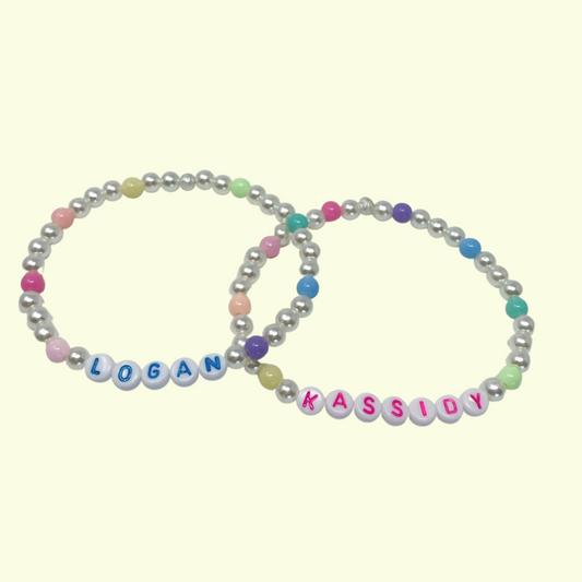 PASTEL PEARL BALL ANKLET